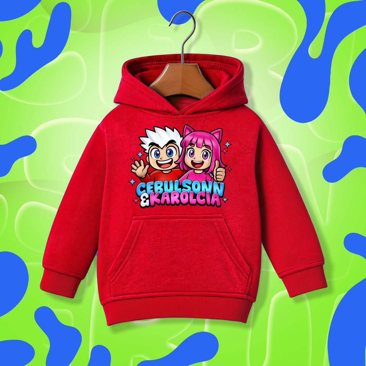 Bluza Cebulsonn&Karolcia - Czerwona