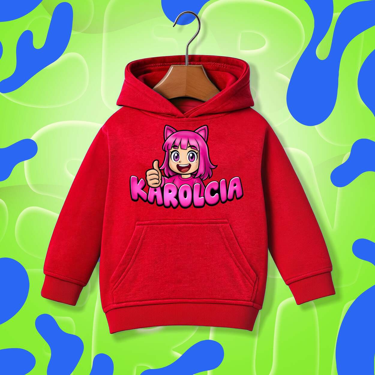 Bluza Karolcia - Czerwona