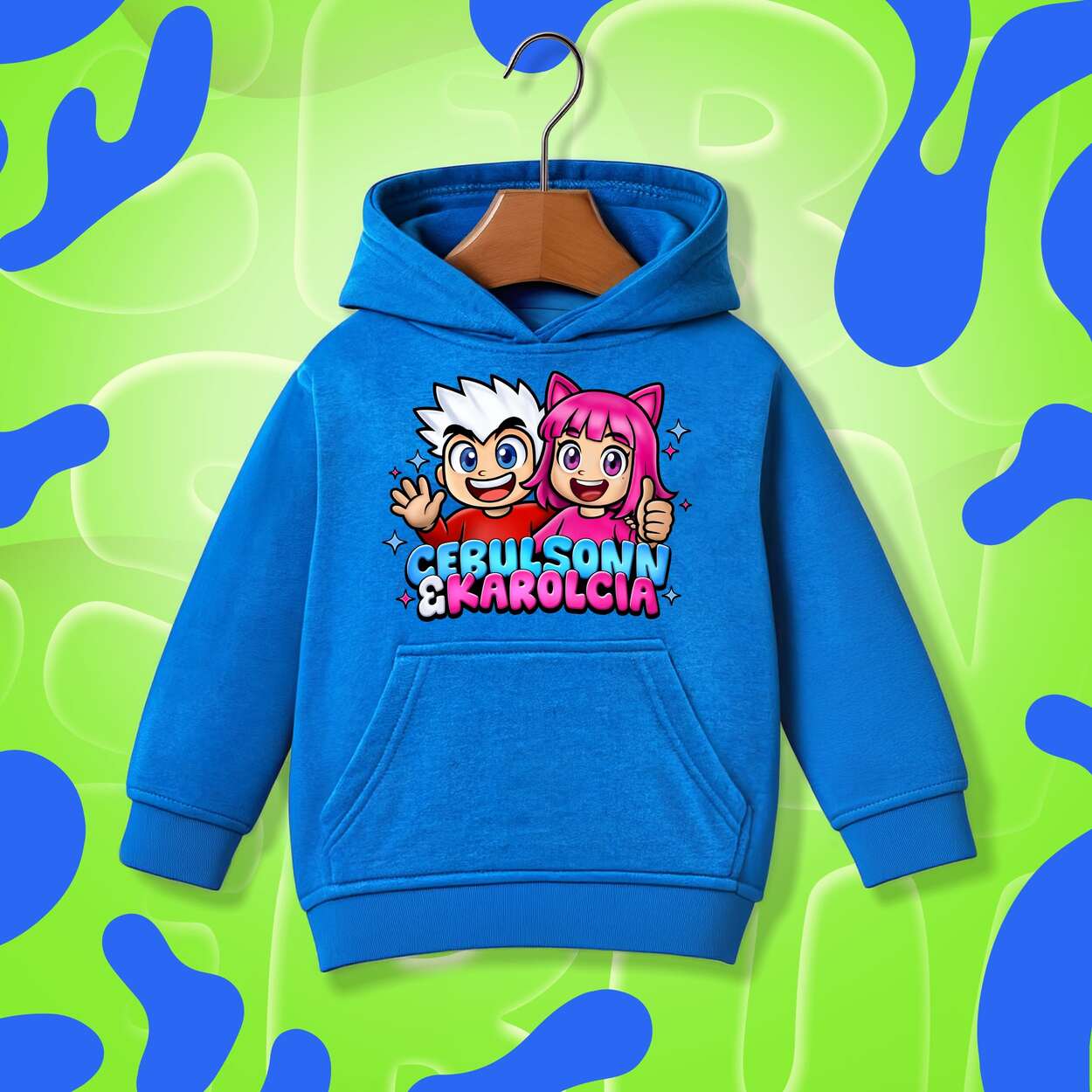 Bluza Cebulsonn&Karolcia - Niebieska