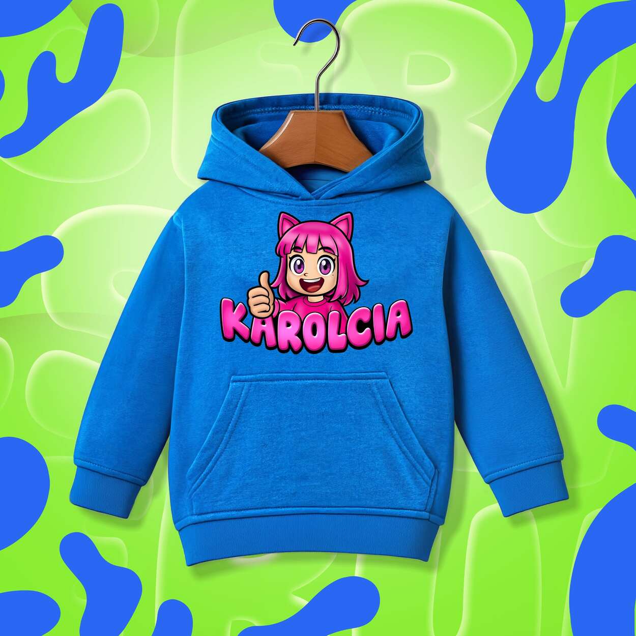 Bluza Karolcia - Niebieska